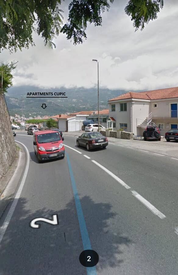 Apartmani Cupic Budva Exterior photo